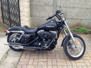 Sacoche Myleatherbikes Harley Dyna Street Bob_64